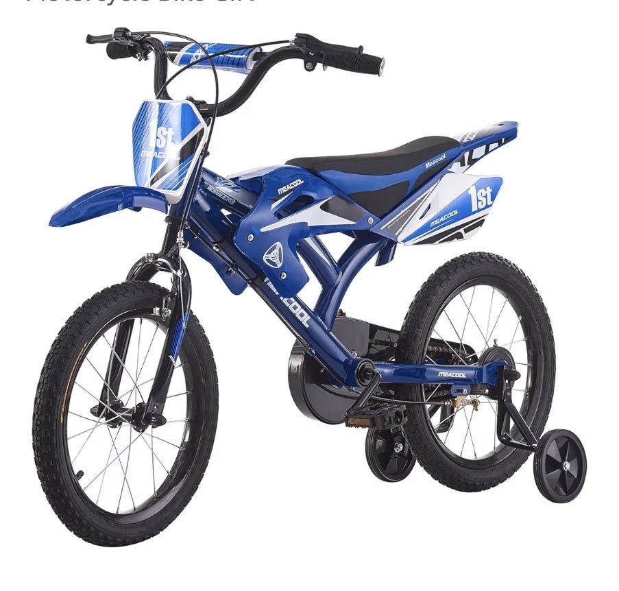 12" Kids First Bike for Ages 2-4 - Durable Steel Frame with Foam Wheels