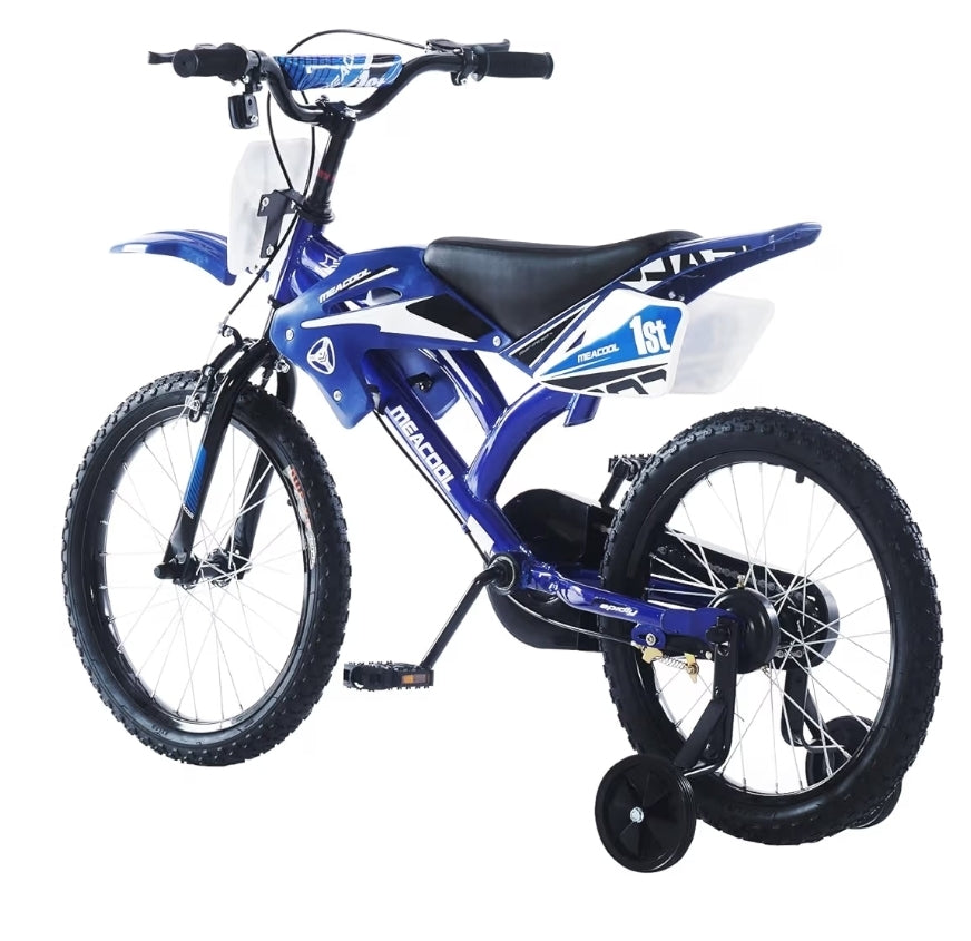 12" Kids First Bike for Ages 2-4 - Durable Steel Frame with Foam Wheels