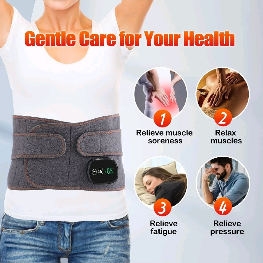 Cordless Electric Heating Pad for Back & Waist