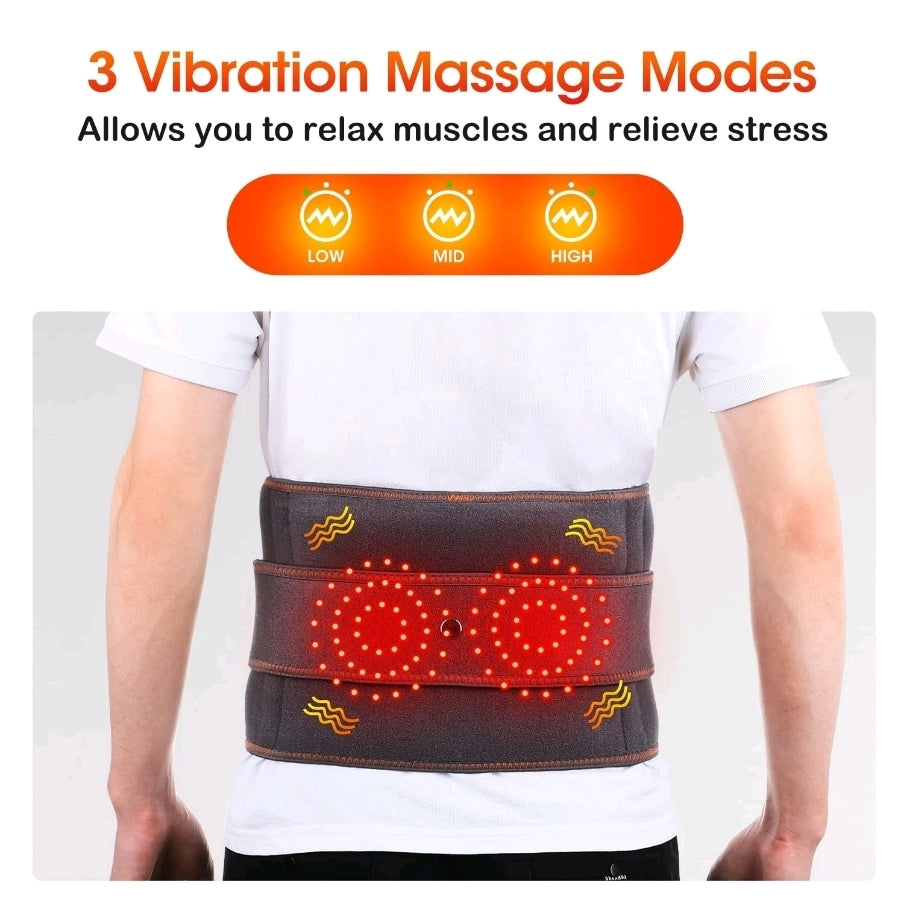 Cordless Electric Heating Pad for Back & Waist