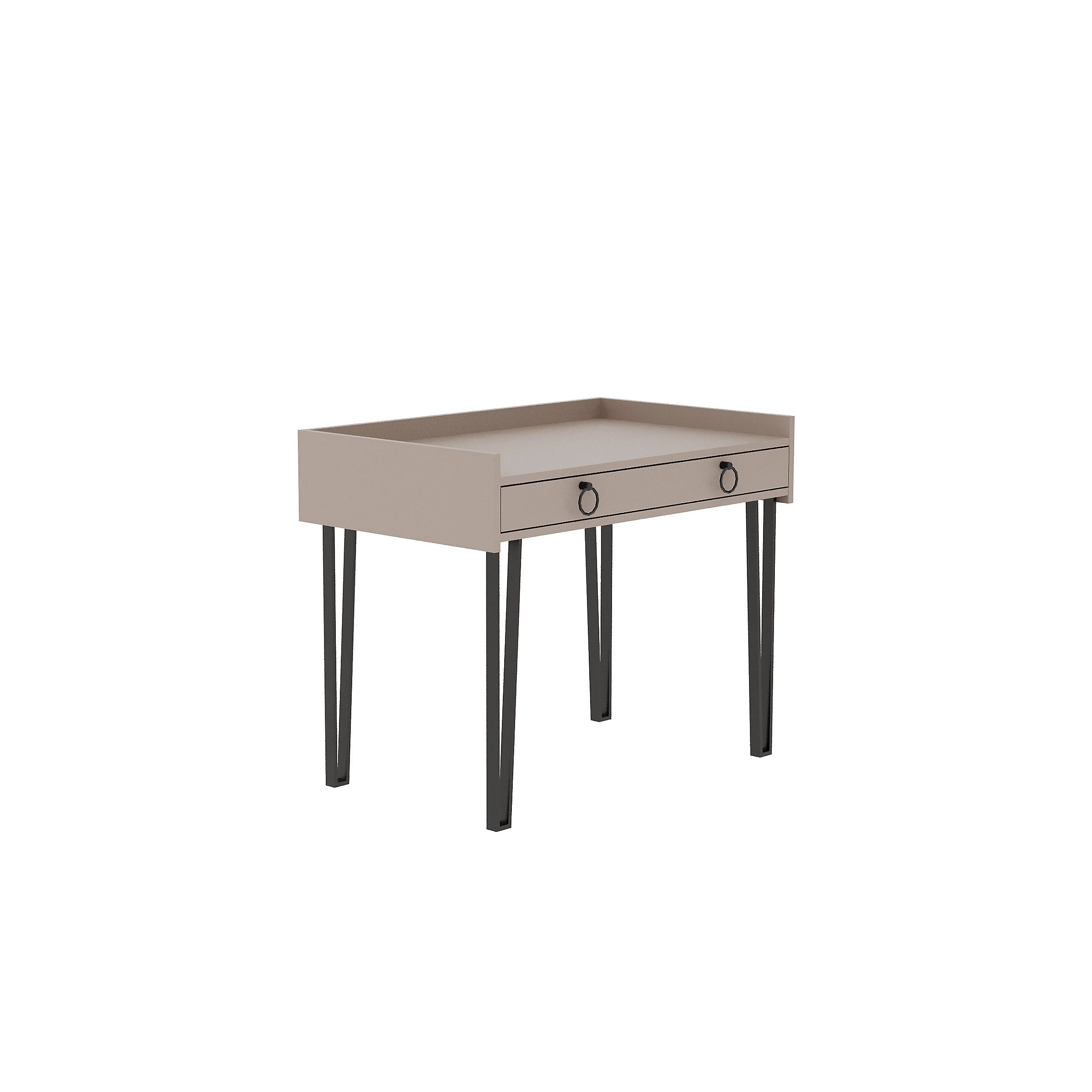 Decorite Study Table - Mocha Grey